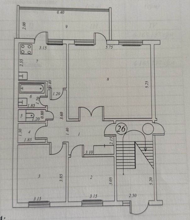 ‼️‼️‼️‼️ Куйлюк 6 массив 4х комнатная