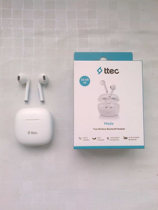 Слушалки безжични, нови  -ttech-  блут ут