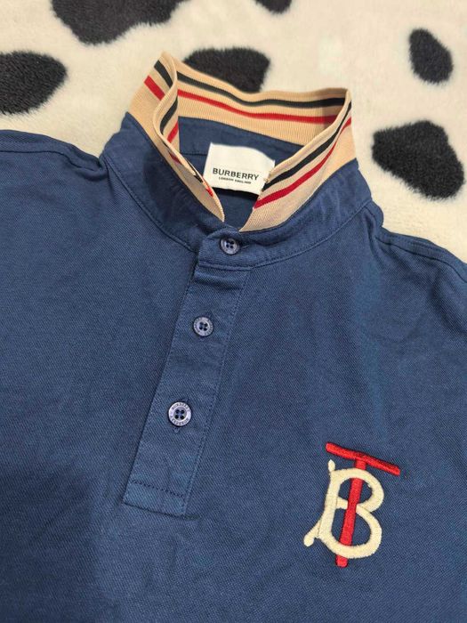 Мъжка тениска с яка BURBERRY