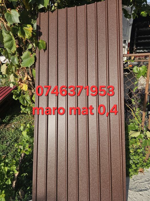 Tabla cutata color grosimi între 02 si 05