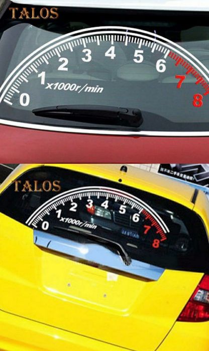 Autocolant pentru luneta autoturism