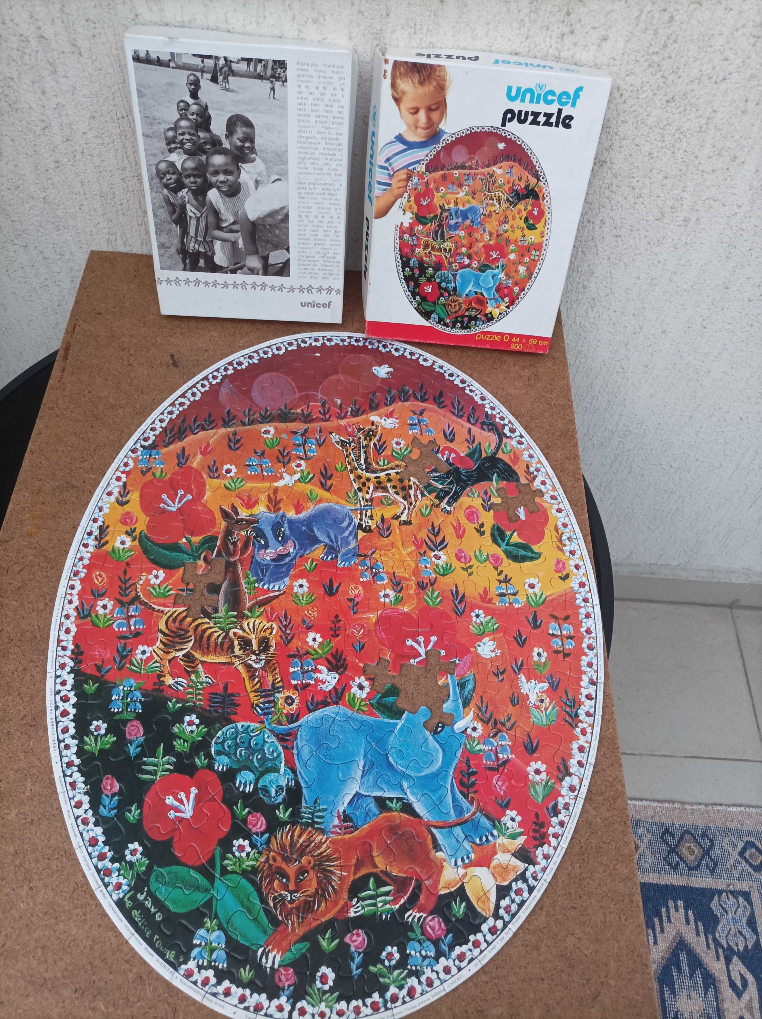 Колекционерски пъзел УНИЦЕФ