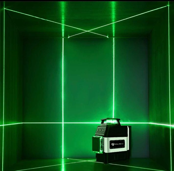 Nivela laser cu acumulator portabila