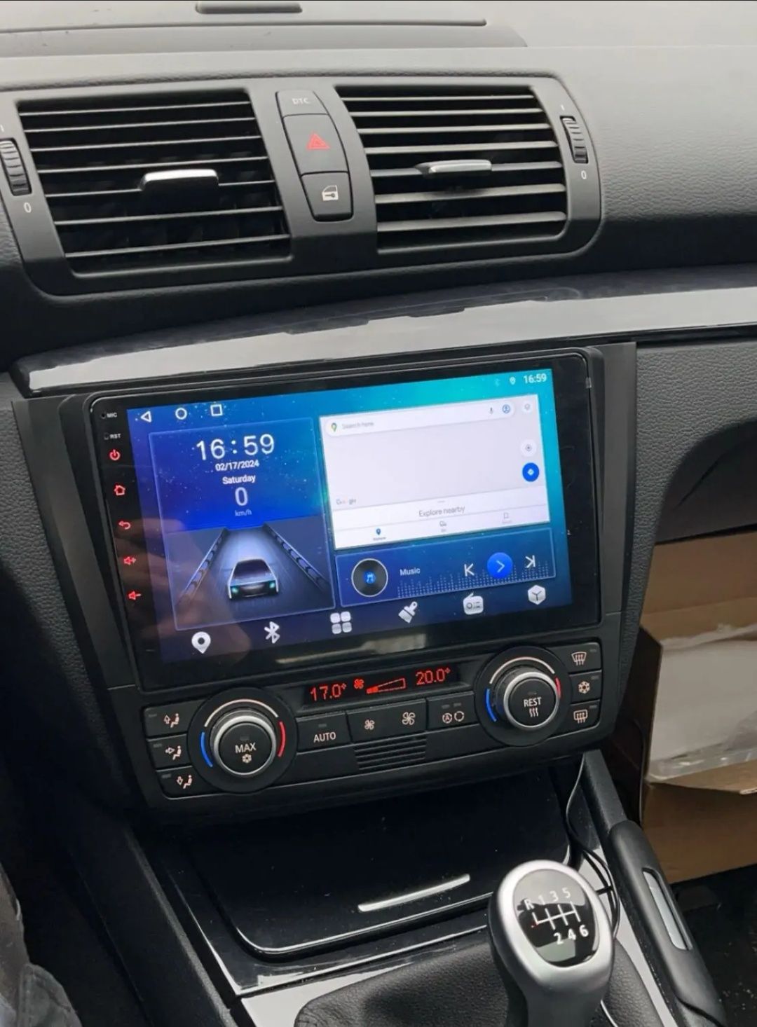 BMW 1 E81 E82 E87 E88 мултимедия Android GPS Навигация