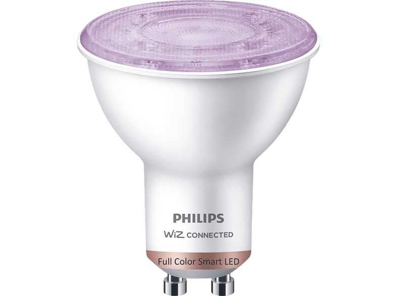 Смарт крушка Philips - Smart с WiZ 50W 4.7W GU10 PAR16 димируема