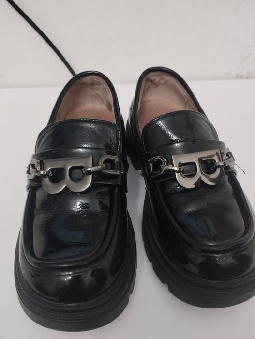 Лоферы -ботинки для девочки 27