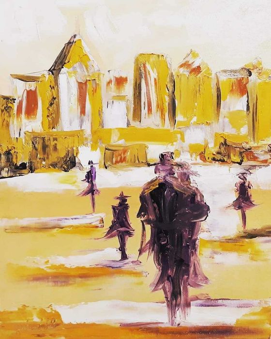 Селекция от 3 оригинални картини на Ертан Алев (Рамкирани)