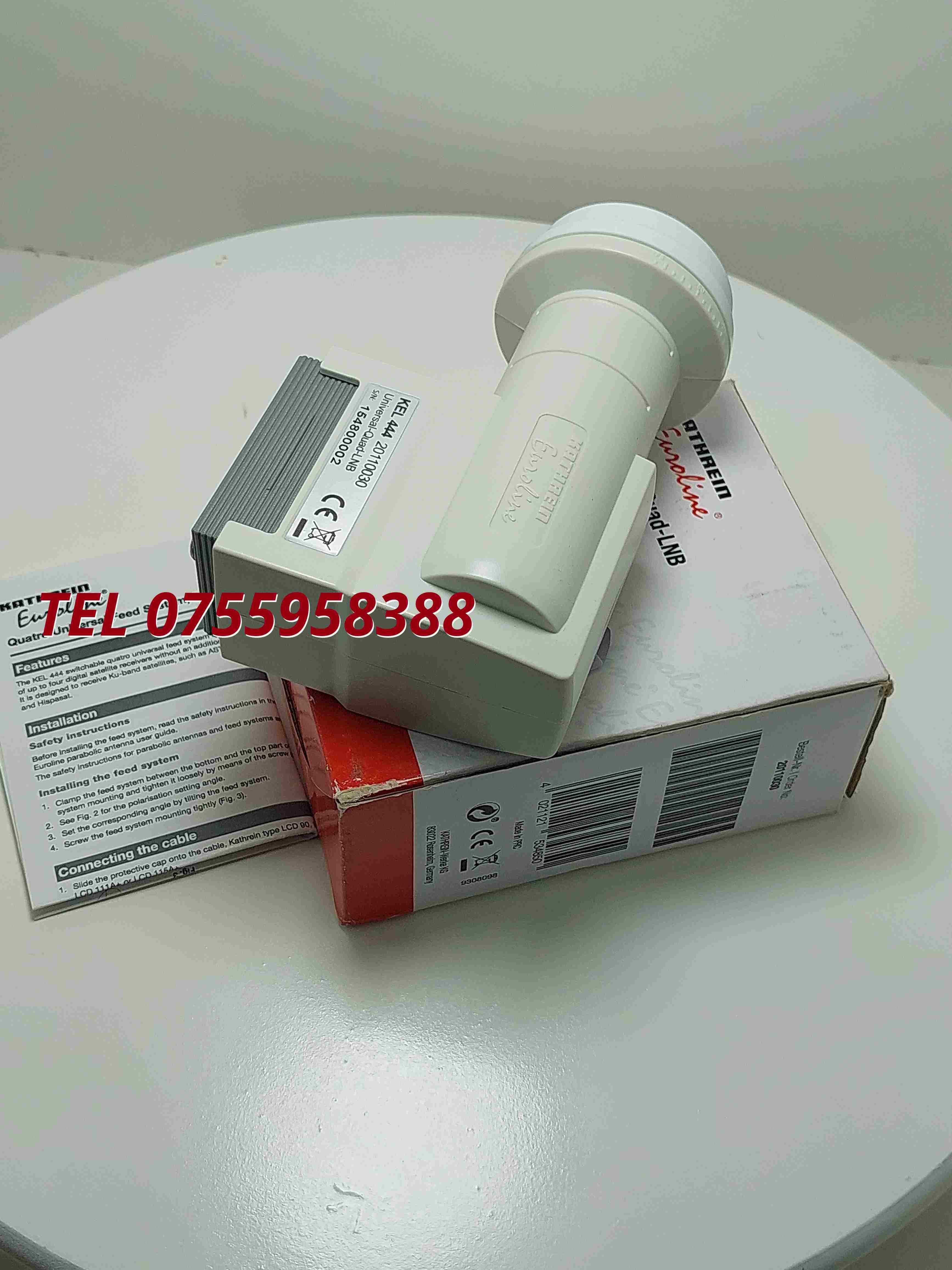 Lnb Cu 4 Iesiri Kathrein Quad Euroline 10701275ghz Model Kel 444