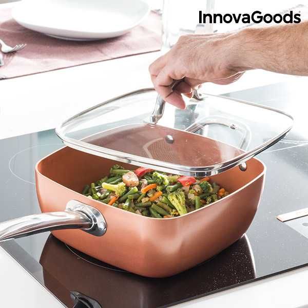 Комплект Многофункционален Тиган 5 в 1 Copper InnovaGoods (4 Части)