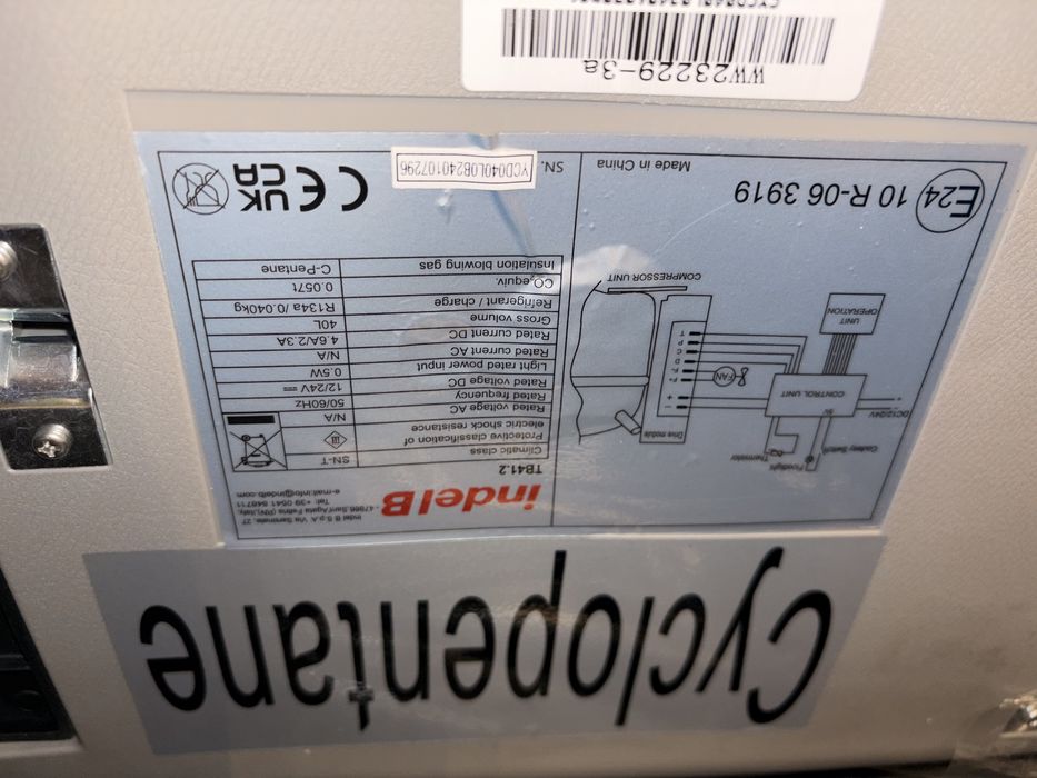 Lada frigorifica indel B TB41.2 pentru auto masina/casa