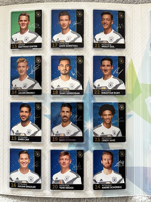 Album cartonase fotbal Germania 2018 complet