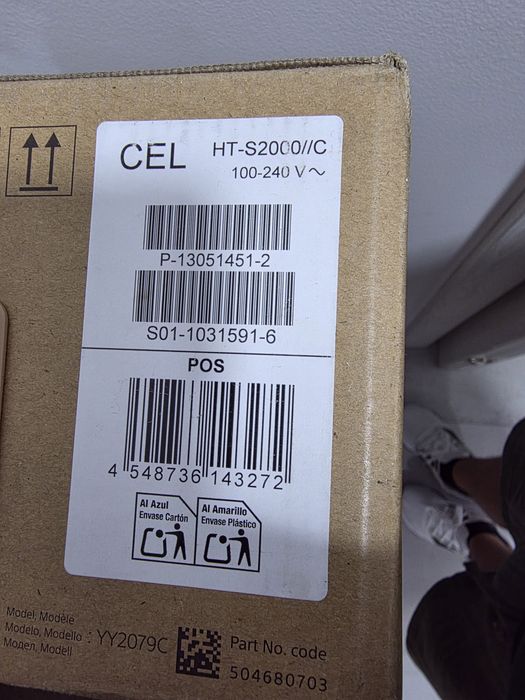 Soundbar SONY HT-S2000, 3.1, 250W, Bluetooth, Dolby Atmos, negru