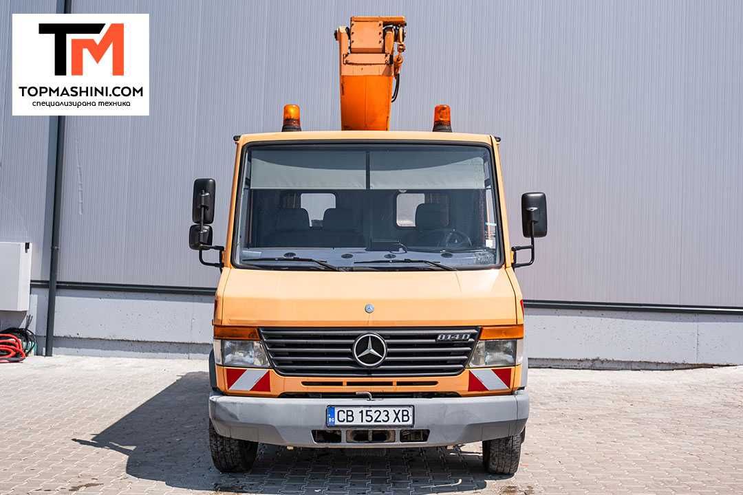 Наем на Автовишка Ruthmann TK 145 (Mercedes Benz Vario 814D)