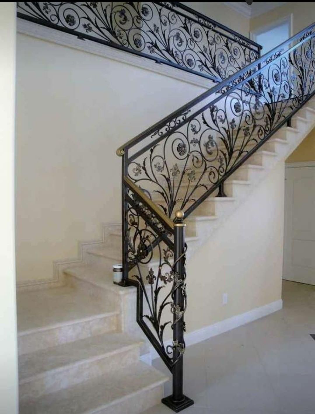 Balustrade di  fier forjat