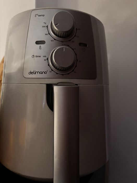 Фритюрник Delimano Еър Фрайър Про, Бял, 3,5 l, 1400 W