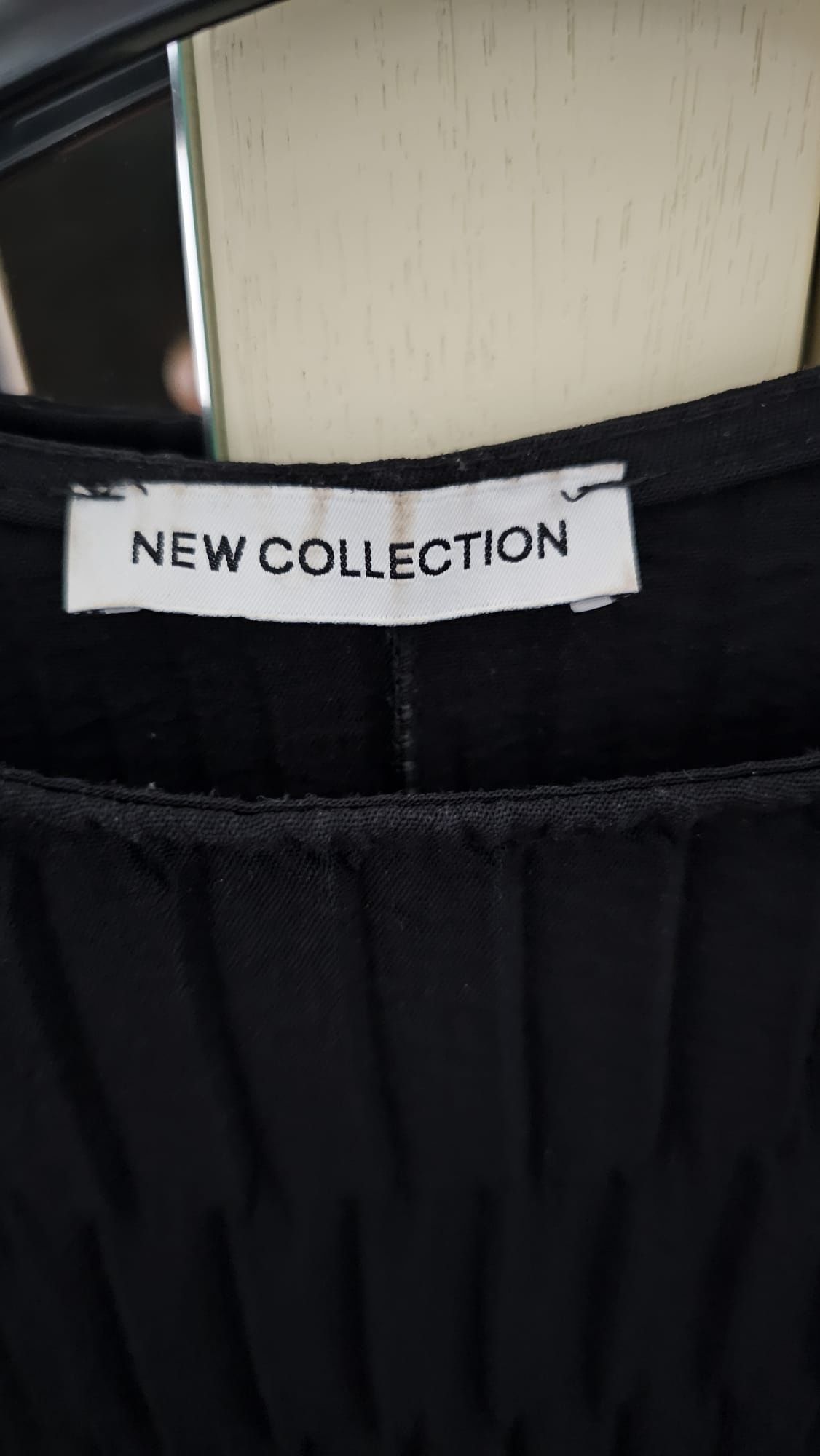Bluza neagra XL maneca scurta