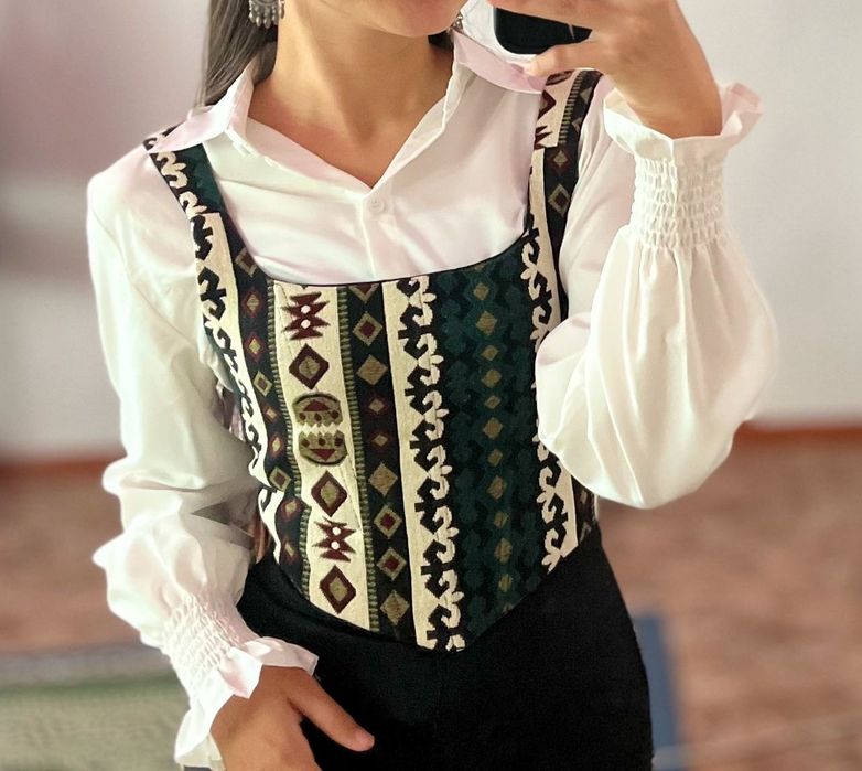 Этно  корсет (двусторонний)