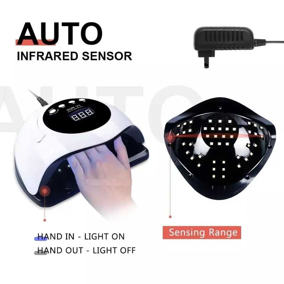SUN Лампа за маникюр 168W UV / LED