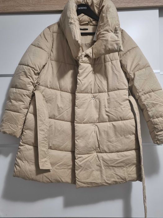 ПРОМО!!! Нова цена-120 лв.Ново! Дамско-пухено яке на марката Sisley.