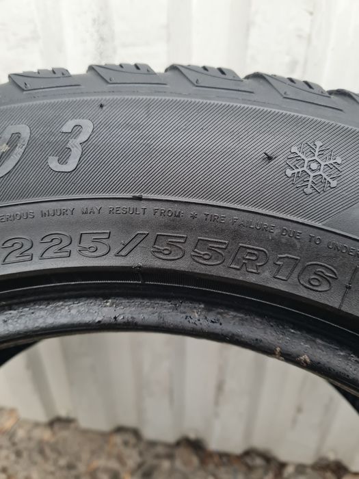 2 Anvelope de iarna*225/55R16*Novex*LICHIDARE STOC*75 Lei Buc*