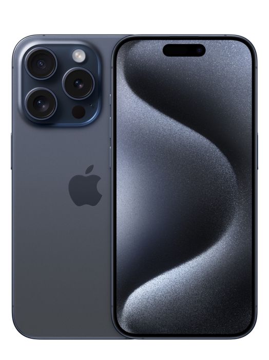 Iphone 15 pro blue titanium