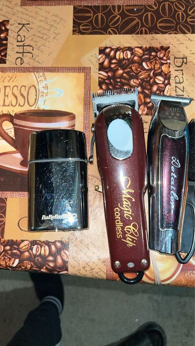 Vand set whal trimmer si megic cliper si un sheivar babyliss