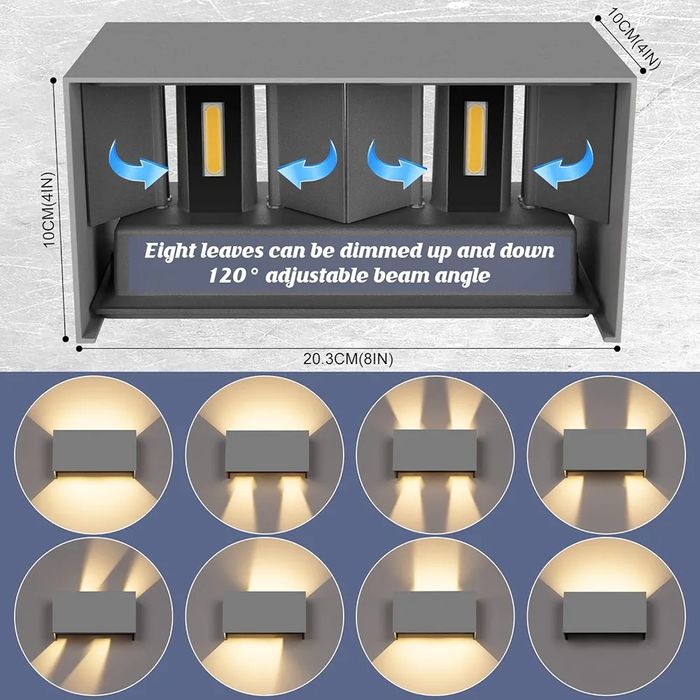 Стенни лед лампи