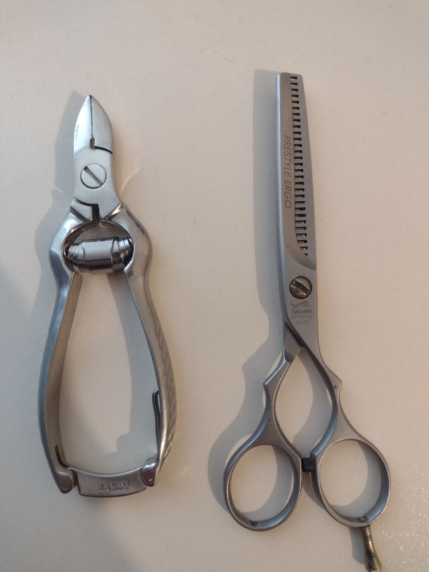 Професионална филажна ножица и ножица за нокти Jaguar Solingen