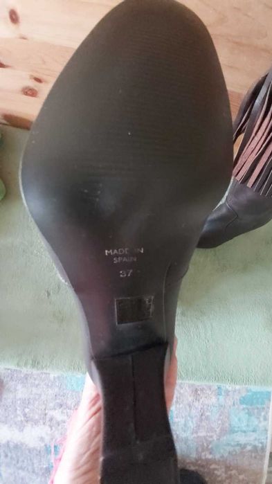 Елегатни ботуши естествена кожа, 37 номер