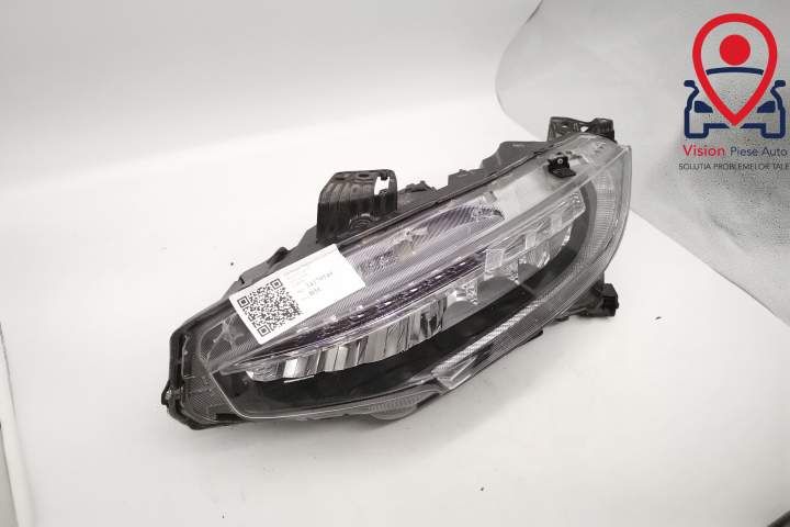 Ляв фар Оригинален Пълен Led Авариран Хонда Цивик / Honda Civic [Преве