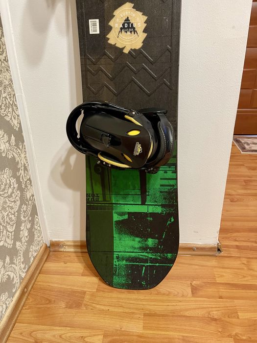 Placa snowboard  burton 160 cm wide cu legaturi  burton