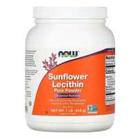 Лецитин подсолнечника порошок (454 г) Sunflower Lecithin NOW USA