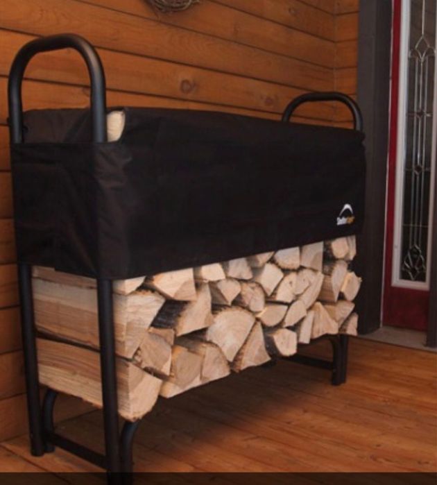 Поленница с тентом