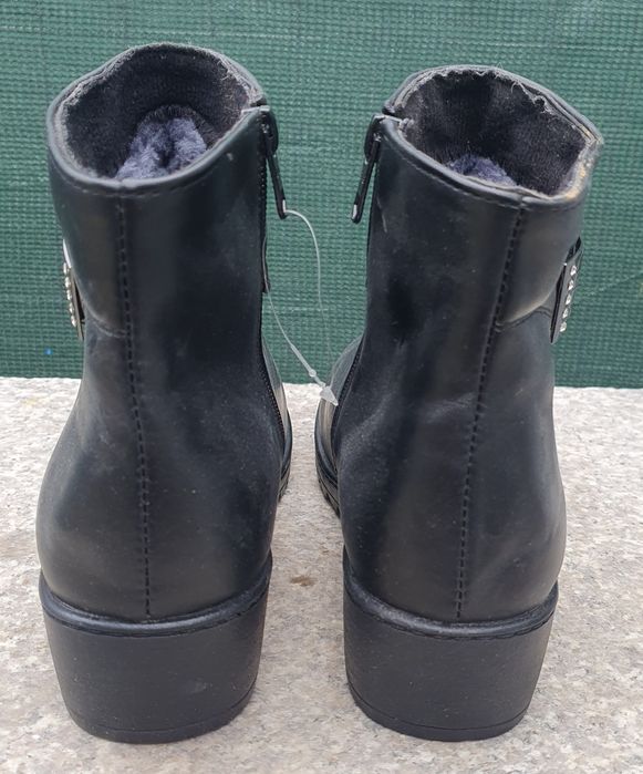 Botine imblanite piele dama