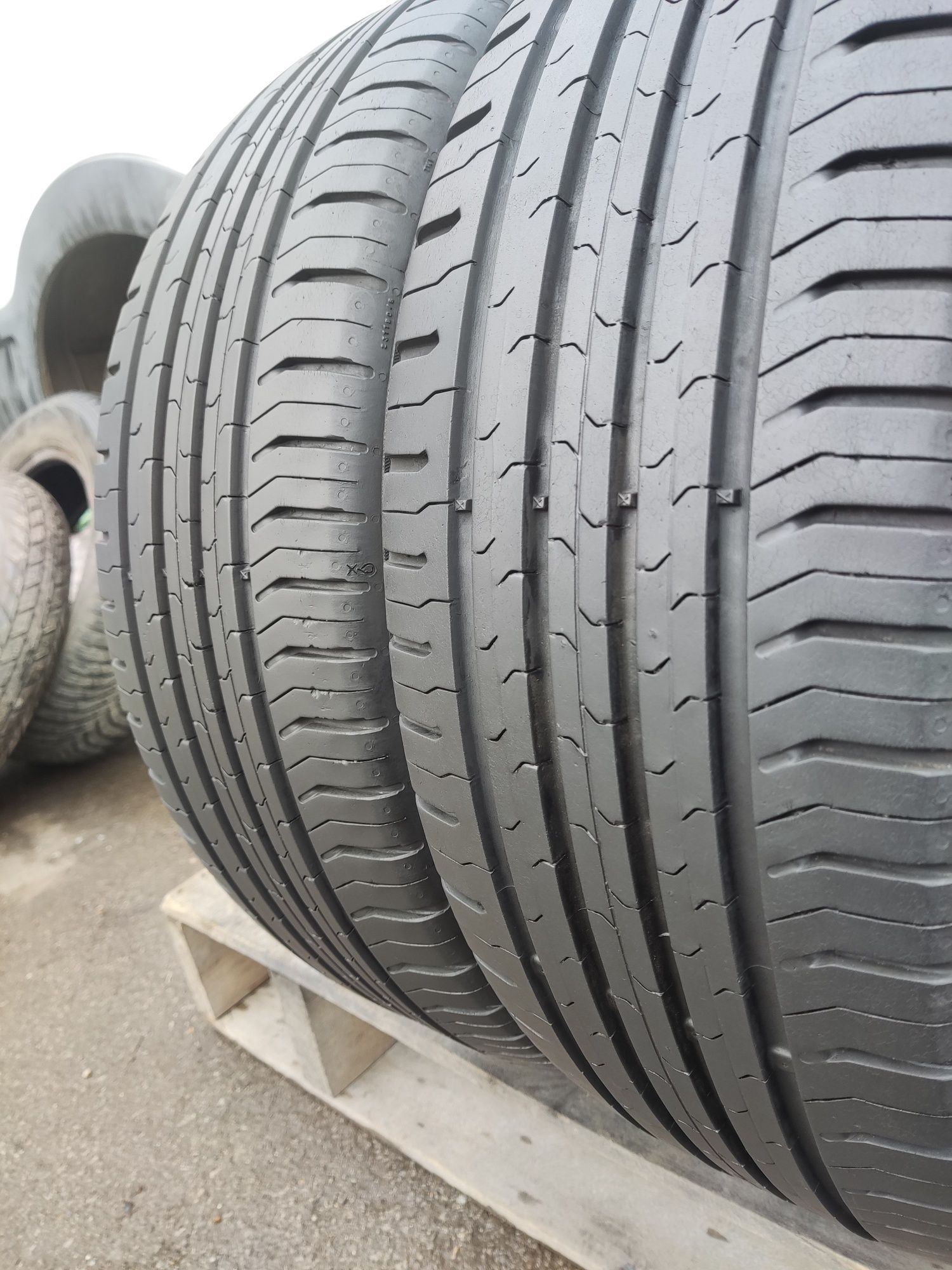 2бр. летни гуми 195/55/16 Continental CEC5
dot22
7.6mm
Много добро съ