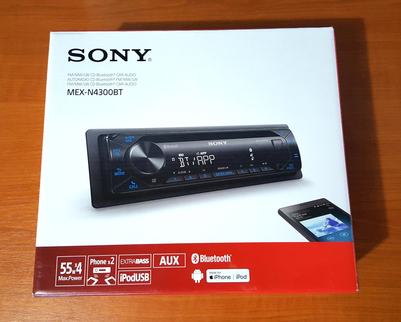 Cd Player Bluetooth auto Sony JVC Noi