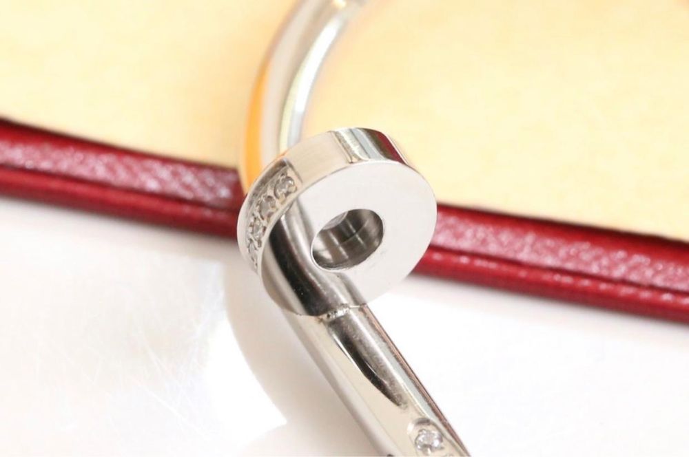 Brățară Cartier Juste un Clou 16 White Gold 750 Diamonds