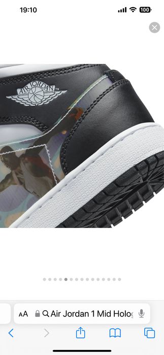 Vând Air Jordan 1 Mid Hologram M40