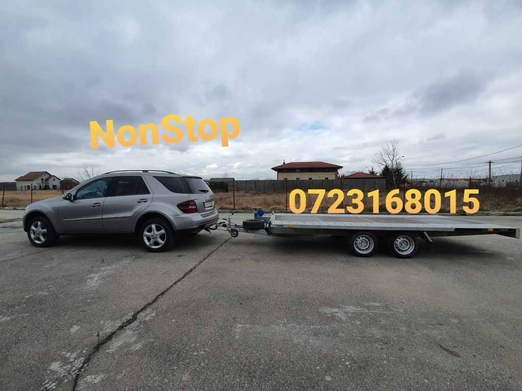 Tractari si transport auto NonStop cu platformă în Timiș și în țară