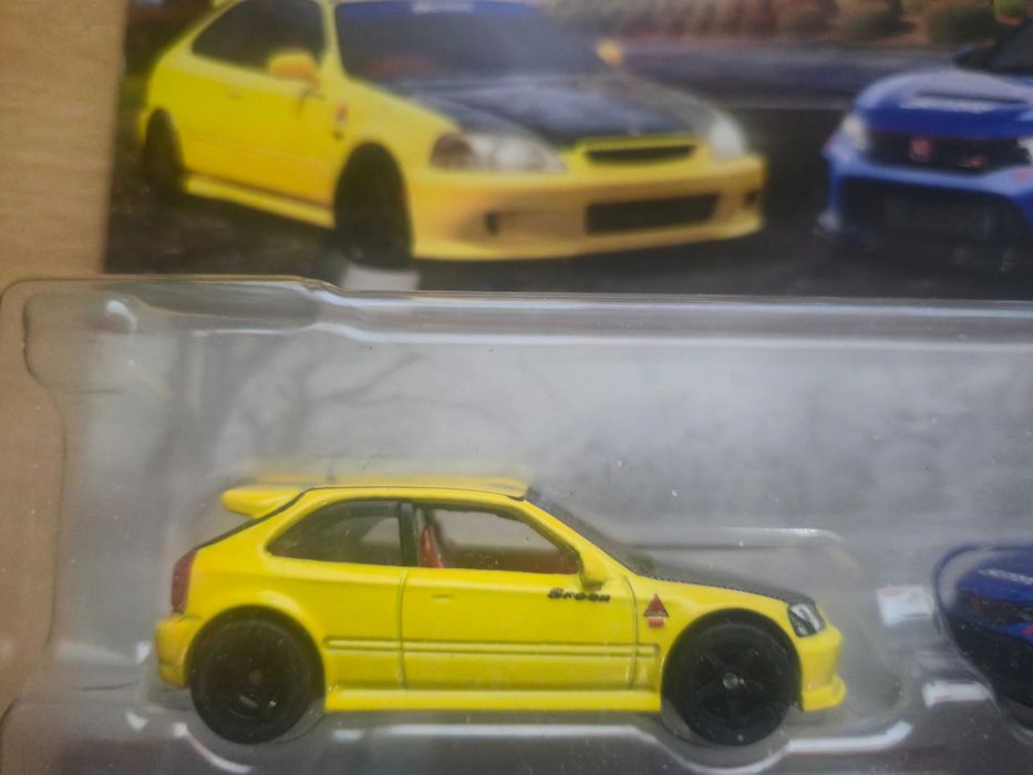 Hot Wheels Honda Civic Premium 2 Pack