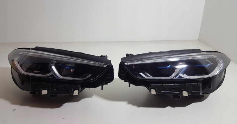 BMW seria 8 g15 f91 G14 G16 set faruri full led laser far stanga dreap