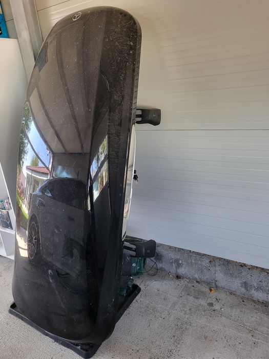 Mercedes-Benz roofbox XL, 590 litres + Bare suport de bază