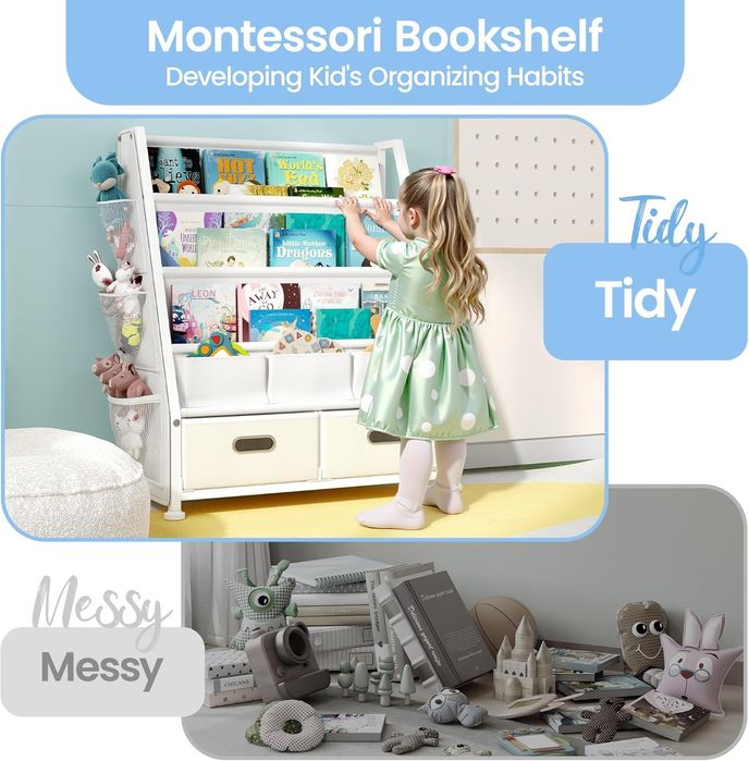 Biblioteca Goteiling raft  organizator cărți jucării camera copii