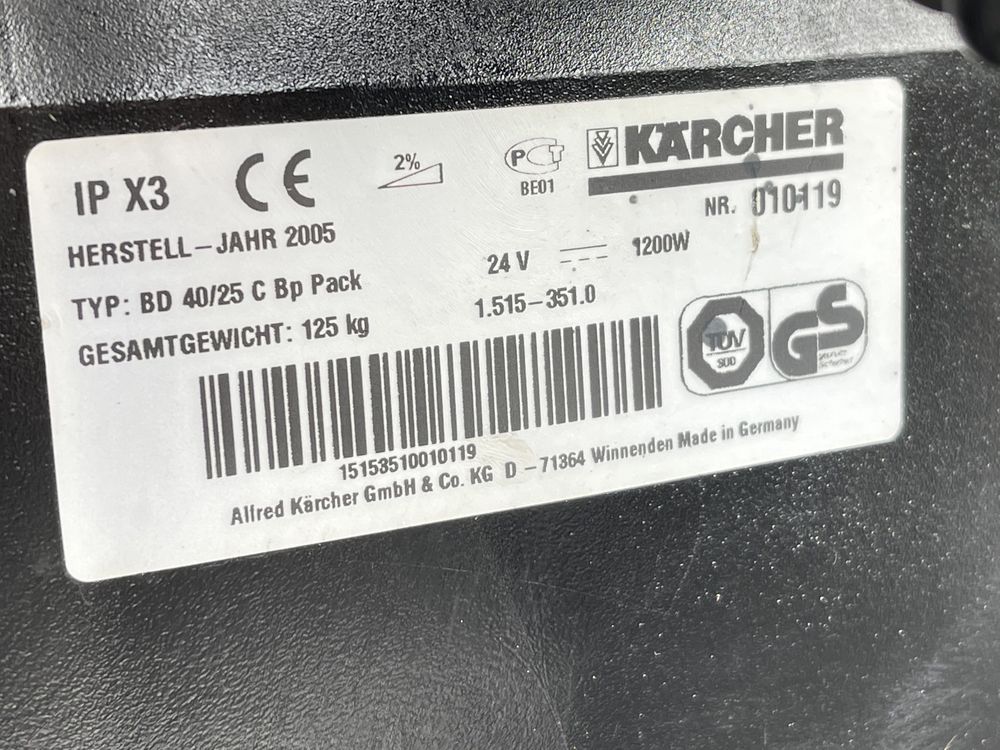 Подопочистващ автомат Karcher/Керхер BD 40/25 C Bp Pack