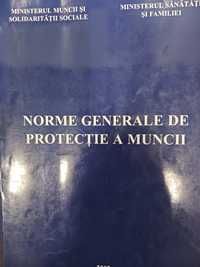 Vând cartea originală Norme generale de protecția muncii