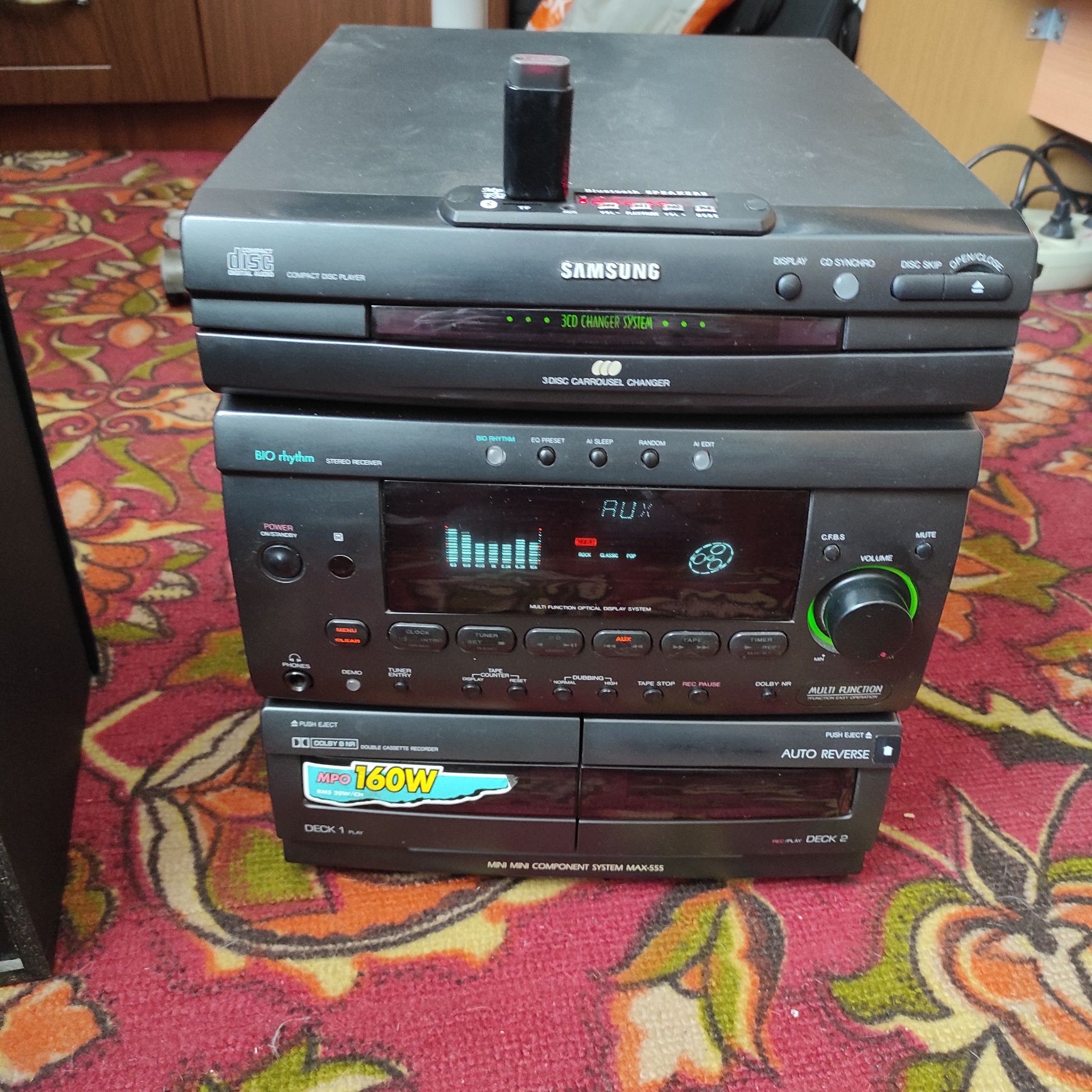 Муз центр Samsung max555