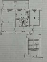 Ахмад югнакий 2/3/5 Срочно продаётся квартира  2×6 балкон