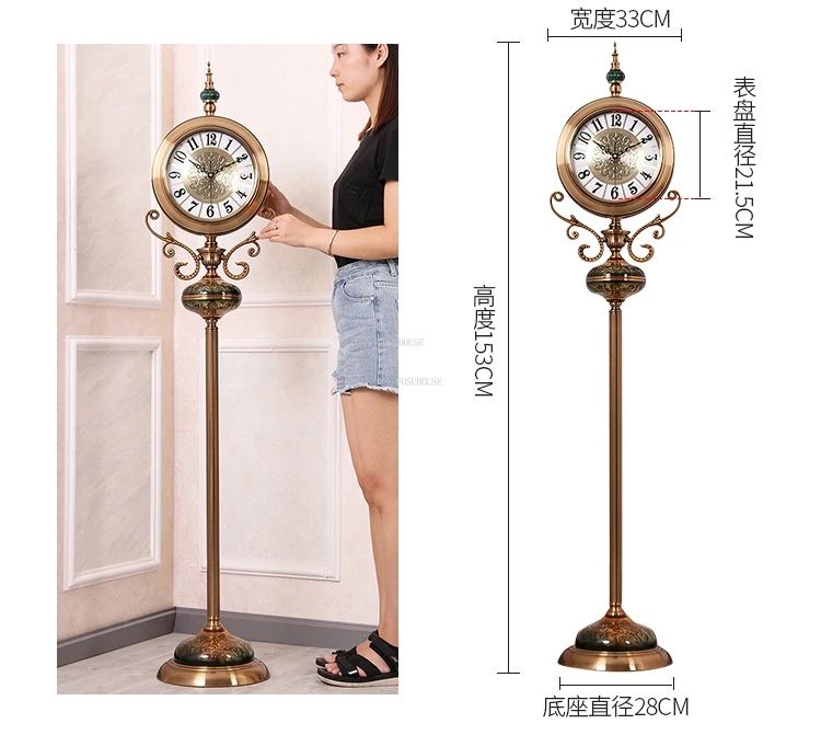 Часы роскошные напольные.