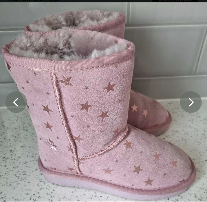 Ugg din piele intoarsa