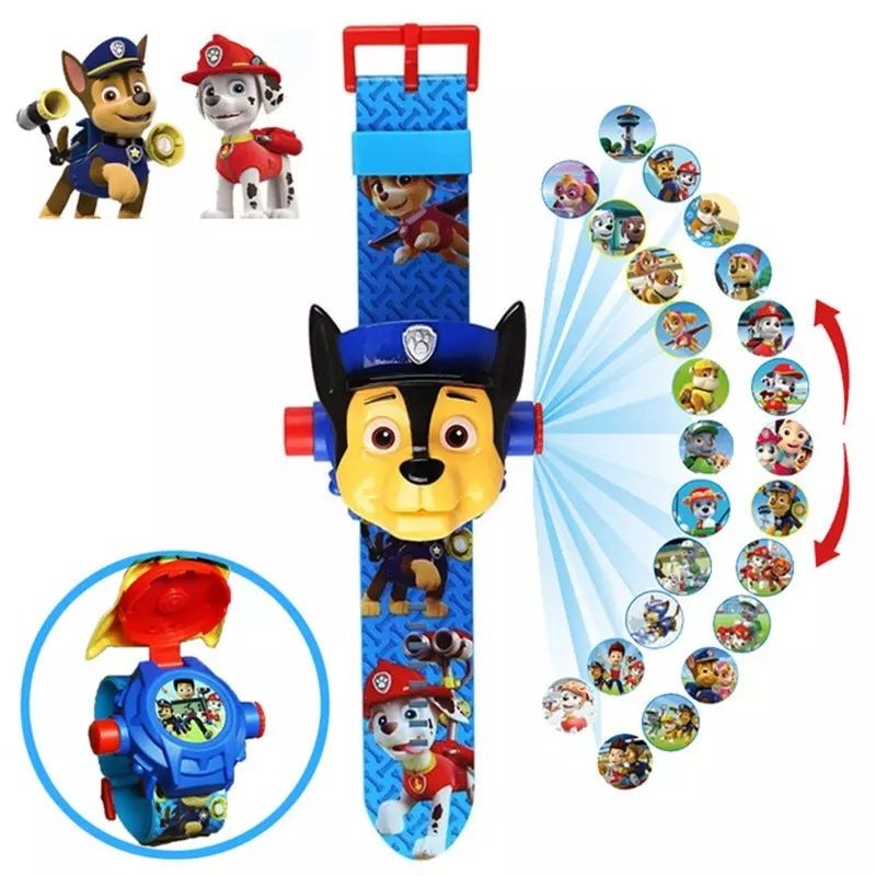 Paw Patrol Детски часовници Пес патрул Чейс Маршал Скай